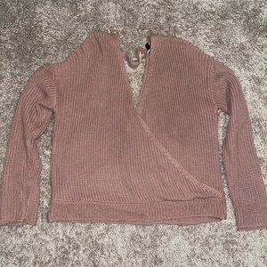 Pink sweater